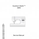 Singer-Quantum-Sstylist-9960-Service-Manual Repair Manual - English