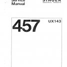 Singer-457UX143-Service-Manual- Repair Manual - English