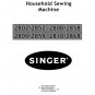 Singer-2802-2852-2808-2858-2809-2859-2818-2868-Service-Manual Repair Manual - English