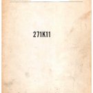 Singer-271k11-Service-Manual- Repair Manual - English