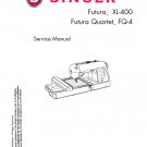 Singer-Futura-XL-400-Futura-Quartet-FQ-4-Service-Manual Repair Manual - English