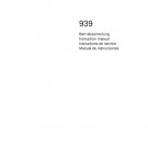 Pfaff 939 Sewing Machine Instruction Manual - User Manual - Complete User Guide - English