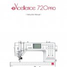 Elna eXcellence 720 Pro Sewing Machine Instruction Manual - User Manual - Complete User Guide