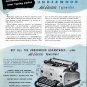 Underwood All Electric Typewriter Instruction Manual - User Manual - Complete User Guide
