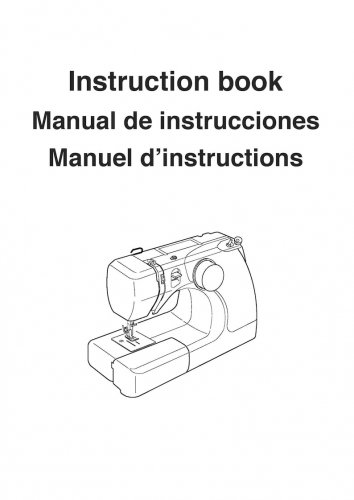 Janome 3128 Sewing Machine Instruction Manual - User Manual - Complete User Guide - English
