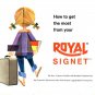 Royal Signet Typewriter Instruction Manual - User Manual - Complete User Guide