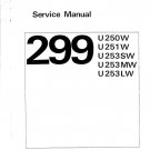 Singer-299U250W-299U251W-299U253SW-299U253MW-299U253LW-Service-Manual- Repair Manual - English