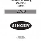 Singer-Series-2700-Service-Manual Repair Manual - English