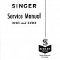 Singer-331K1-331K4-Service-Manual- Repair Manual - English