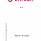 Singer-S-18-Service-Manual Repair Manual - English