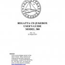Regatta - Light Wave - Model 300 - Jukebox - Owners Manual - User Manual - Instructions - English
