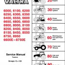 Valtra 6000-6100-6200-6250-6350-6400-6550-6600-6650-6800-6850-6900-8000-8100-8050-8150-8450-8550-875