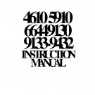 Singer 9133 - 9130 - 6644 - 5910 - 4610 - 9432 Sewing Machine Instruction Manual - User Manual - Com