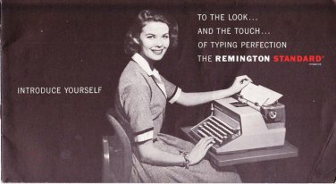 Remington Standard Typewriter Instruction Manual - User Manual - Complete User Guide