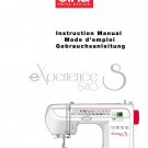 Elna eXperience 540 S Sewing Machine Instruction Manual - User Manual - Complete User Guide