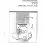 Pfaff hobbylock 776 Sewing Machine Instruction Manual - User Manual - Complete User Guide - English