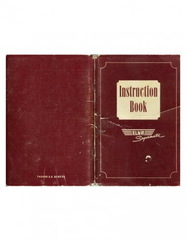 Elna SUPERMATIC Instruction Manual - User Manual - Complete User Guide