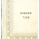 Singer 7108 Sewing Machine Instruction Manual - User Manual - Complete User Guide - English