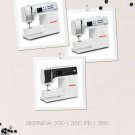 BERNINA 330 - 350 PE - 350 SE - 380 Sewing Machine Instruction Manual - User Manual - Complete User 