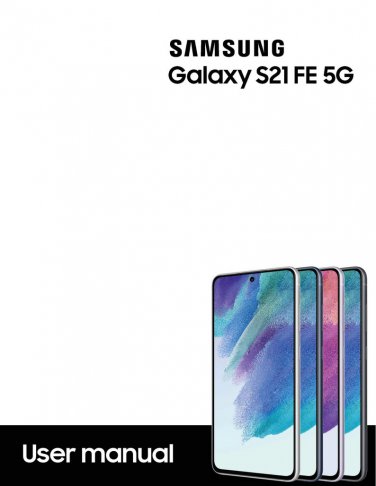 Samsung Galaxy S21 FE 5G Owners Manual - User Manual - Instruction Manual - English
