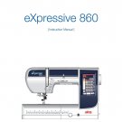Elna eXpressive 860 Sewing Machine Instruction Manual - User Manual - Complete User Guide