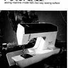 Singer 925 Futura II Sewing Machine Instruction Manual - User Manual - Complete User Guide - English