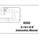 Singer 6550 Sewing Machine Instruction Manual - User Manual - Complete User Guide - English - Spanis