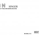 Singer 212 - 214 Mini Sewing Machine Instruction Manual - User Manual - Complete User Guide - Englis