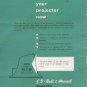 Bell and Howell 606 8MM Projector Instruction Manual - User Manual - Complete User Guide