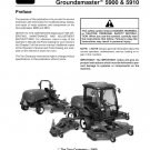 Toro Groundsmaster 5900 - 5910 Service Repair Manual - Shop Manual - Workshop Manual - Service Manua