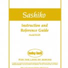 Baby Lock Sashiko BLQK Sewing Machine Instruction Manual - User Manual - Complete User Guide - Engli