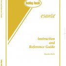 Baby Lock esante BLN Sewing Machine Instruction Manual - User Manual - Complete User Guide - English