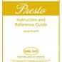 Baby Lock PRESTO BLMPR Sewing Machine Instruction Manual - User Manual - Complete User Guide - Engli