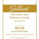 Baby Lock Gallant BLGT15A Sewing Machine Instruction Manual - User Manual - Complete User Guide - En
