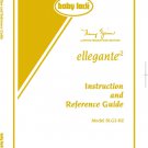 Baby Lock Ellegante2 BLG2-NZ Sewing Machine Instruction Manual - User Manual - Complete User Guide -