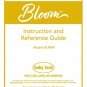 Baby Lock Bloom BLMBM Sewing Machine Instruction Manual - User Manual - Complete User Guide - Englis