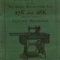 Singer 27K - 28K Sewing Machine Instruction Manual - User Manual - Complete User Guide - English