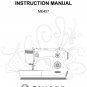 Singer ME457 Sewing Machine Instruction Manual - User Manual - Complete User Guide - English