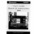 Husqvarna Viking Sarah Sewing Machine Instruction Manual - User Manual - Complete User Guide - Engli