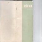 Elna cl.11 - Special cl.31 - Plana cl.13 - Zig zag cl.21 - Plana Special cl.33 - Plana zig zag cl.23