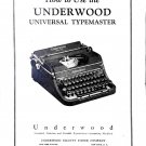 Underwood Universal Typewriter Instruction Manual - User Manual - Complete User Guide