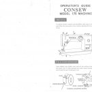 CONSEW 175 Sewing Machine Instruction Manual - User Manual - Complete User Guide - English