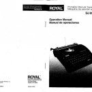 Royal Scrittore II Typewriter Instruction Manual - User Manual - Complete User Guide
