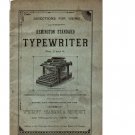 Remington 2 4  Typewriter Instruction Manual - User Manual - Complete User Guide