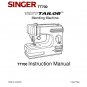 Singer TT700 Tiny Tailor Sewing Machine Instruction Manual - User Manual - Complete User Guide - Eng