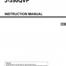 Juki J350QVP-J350QVPS Sewing Machine Instruction Manual - User Manual - Complete User Guide