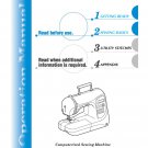 Brother NX600 Sewing Machine Instruction Manual - User Manual - Complete User Guide