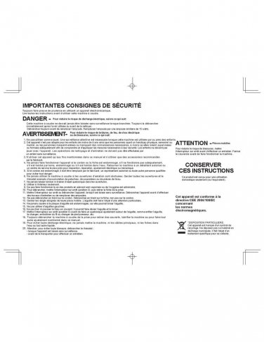 Baby Lock Pro Line 097 Sewing Machine Instruction Manual - User Manual - Complete User Guide - Engli