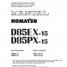 Komatsu D85EX-15 - D85PX-15 Bulldozer Shop Manual - Workshop Manual - Service Manual - English