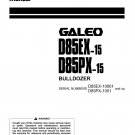 Komatsu D85EX-15 - D85PX-15 GALEO Bulldozer Operators Manual -  Operation and Maintenance Manual - I